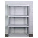 Plastic 4 Tier Utility Shelf