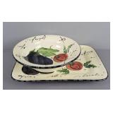 2x Bid Antica Fornace Serving Ware
