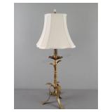 Decorative Metal Table Lamp - Powers Up