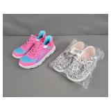 2x Bid Eddie Bauer & Skechers Size 5 Sneakers