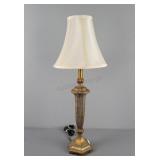 Decorative Composite Table Lamp - Powers Up
