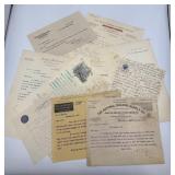 Lot Of Interesting Advertising Ephemera Early 1900