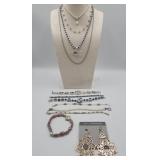 Modern Jewelry Lot .Some Missing Stones And