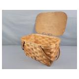 Woven Wicker Picnic Basket