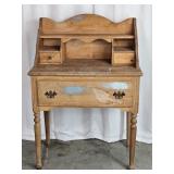 Vintage Wood Writing Desk