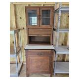 Vintage Hoosier Style Cabinet For Restoration