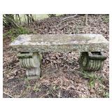 2x The Bid Concrete Bench