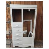 Vintage Painted Pine Wardrobe Needs Tlc
