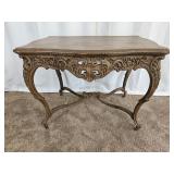 Rj Horner Antique Carved Table