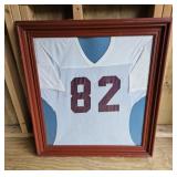 Vintage Football Jersey Under Glass