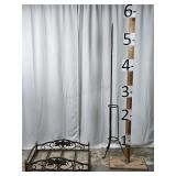2x The Bid Decorative Wrought Iron Items