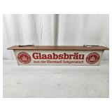 Glaabsbrau German Beer Lighted Advertising Sign