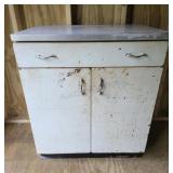 Mid-cent Metal Kitchen Cabinet