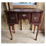 Small Cherry Finish Mfg Wood Desk