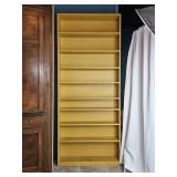 8 Foot Tall Solid Pine Bookshelf