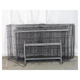 Metal Pet Crate No Hardware Completeness Unknown