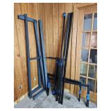 2x The Bid Kind Size Metal Bed Foundation Frames