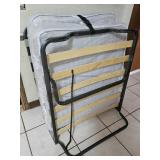 Metal & Wood Slat Folding Guest Cot
