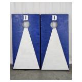Home Made Corn Hole Boards - No Bean Bags