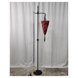Heavy Metal Floor Lamp - See Info Photo
