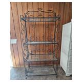 Metal & Glass Bakers Rack