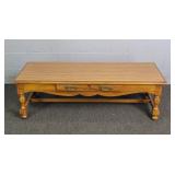 Vintage Mfg Wood Cocktail Table