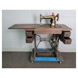 Antique Singer Treadle Sewing Machine