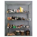Lot Of Assorted Garage Items- Rack Not Included