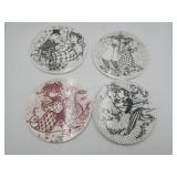 4 - Nymolle Denmark Artisan Plaques / Wall