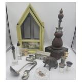 Collection Of Random Items Clock Frame Has