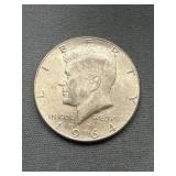 1964 Silver Kennedy Half Dollar