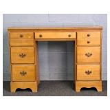 Carolina Furn Works Solid Wood 7 Drawer Desk