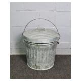 Behrens 10 Gal. Galvanized Steel Trash Can