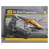 Cat Xl 9-in- Multi-tool Set W/ Storage Pouch