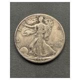 1939 Walking Liberty Silver Half Dollar
