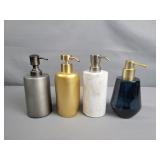 4x Bid Soap/ Lotion Dispensers