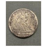 Nice 1876 S Liberty Seated Silver Half Dollar