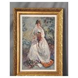 Jose Royo Violinista Framed Print On Board