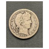 1915 Barber Silver Quarter