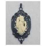Halloween Cameo Pendant