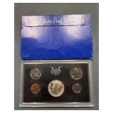 1969 S Proof Set W Silver Half Dollar