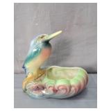 Vintage Hummingbird Planter
