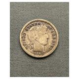 1898 Barber Silver Dime Better Grade