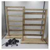 2 New Jewelry Displays With 18 Hooks