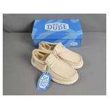 Hey Dude Wendy Stretch Sox Navy Womens 8