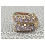 Statement Ring Marked 14k , Tested Not To Be 14k
