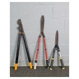 3x The Bid Asso. Loppers & Hedge Trimmers