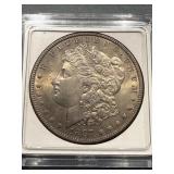 1887 Morgan Silver Dollar Toned Uncirculated