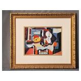 Pablo Picasso Mandolin & Guitar Lithograph