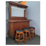 Brunswick Beautiful High Quality 2 Piece Bar/hutch